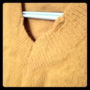 Fuzzy Yellow Sweater